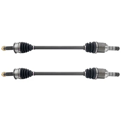 Juego de 2 CV Medio Eje Eje Delantero Conductor y Pasajero Lado Izquierdo Derecho Par Foto 1 de 4