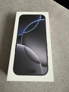 Apple iPhone 16 Pro 5G Smartphone 256GB Unlocked SIM-Free - Black Titanium - Afbeelding 1 van 9