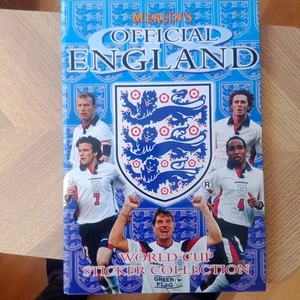 Merlin's (TOPPS)  Official England World Cup 1998, komplett, Hardcover - Bild 1 von 10