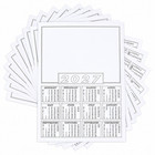 2027 Calendar A4 blanks White Mini Year To View 1-100 Pack Create Make Your Own