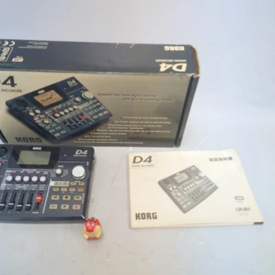 KORG D4 4-Track Digital Recorder 24-Bit from Japan Tested - Image 1 of 4
