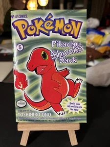SUPER RARE! "Lost Issue" Pokemon Mini Comic - Pikachu Shocks Back #5 - Viz Video - Picture 1 of 4