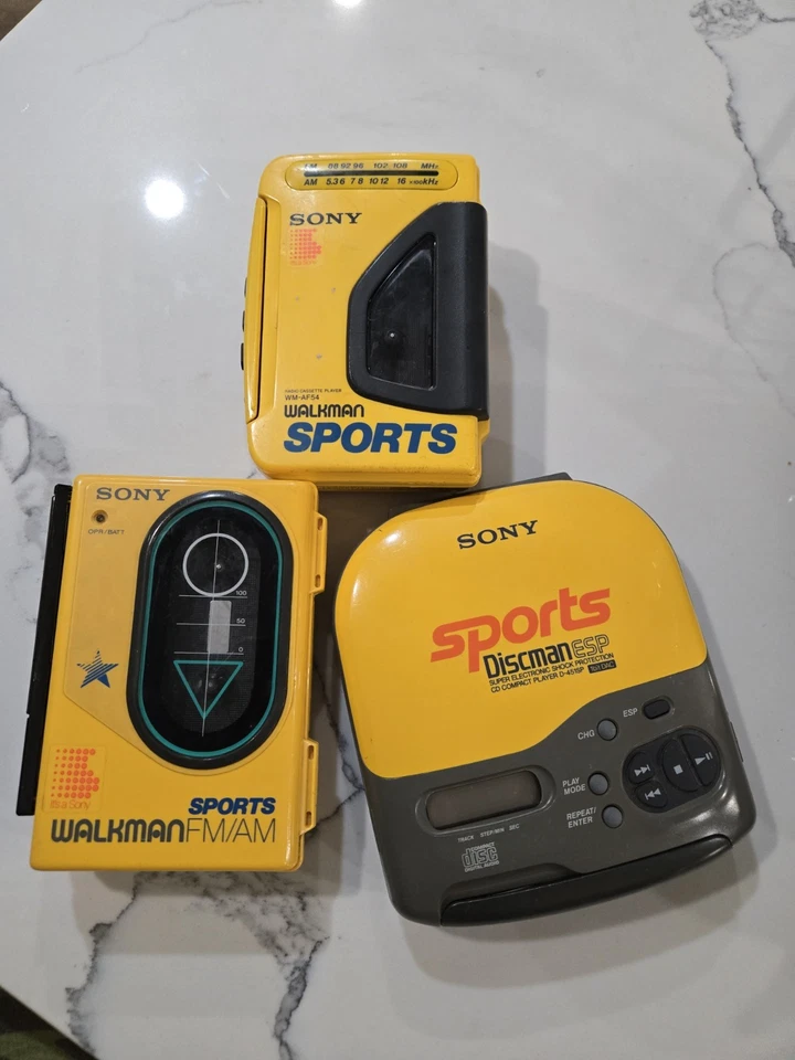 Sony Sports Discman y dos Walkmans  Foto 1 de 4