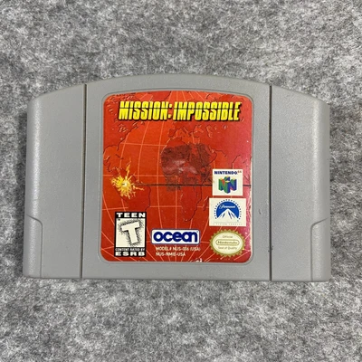Mission: Impossible (Nintendo 64, 1998) Authentic N64 - Tested - Image 1 of 3