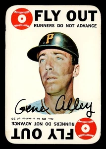 1968 Topps Game #25 GENE ALLEY Pittsburgh Pirates - Picture 1 of 2
