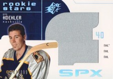 2002-03 SPx Hockey #165 Greg Koehler RC Jersey /999