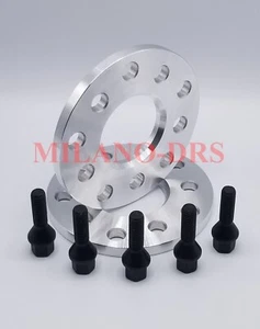 2 DISTANZIALI RUOTA 5mm AUDI A3 / S3 / RS3 (Type 8P) + BULLONI BLACK - Imagen 1 de 1