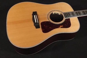 Guild D-55E Dreadnought Acoustic-Electric Guitar Natural 738 - Picture 1 of 10