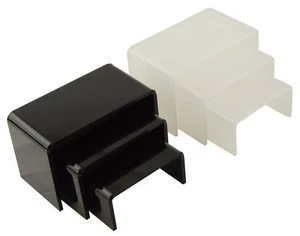 Acrylic Nesting Plinths Jewellery Shop Display Stand Frosted, Black or Clear - Picture 1 of 4