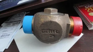 NEU MUELLER 2" x 2-5/8" SC Messing/Bronze Ventil KOSTENLOSER VERSAND PER PRIORITÄTSPOST VERSAND AM SELBEN TAG - Bild 1 von 3