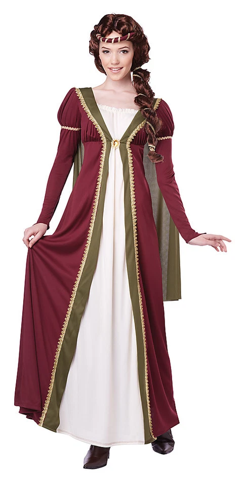 Robin Hood Medieval Maiden Renaissance Adult Costume - Image 1 of 1