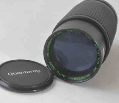Quantaray 75-200 mm f/4.5 Zoom Lens ~ Pentax K Mount ~ MC Manual Focus Macro - Image 1 of 4