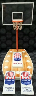 1970 ABA Basketball Pedestal Card Custom Gumball Display Replacements - Image 1 of 2