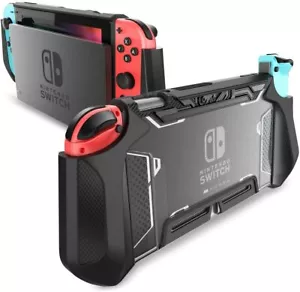 For Nintendo Switch Case Mumba TPU Grip Protective Hard Shell Dockable Cover New - Picture 1 of 9