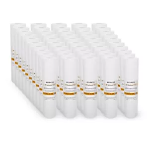 50 PACK Melt Blown Sediment Water Filter for Reverse Osmosis 5 Micron 10" x 2.5" - Picture 1 of 8