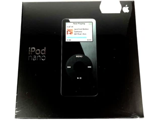 New Apple iPod Nano 1st Generation 4GB Black MA107X/A New Factory Sealed A1137 - Picture 1 of 21
