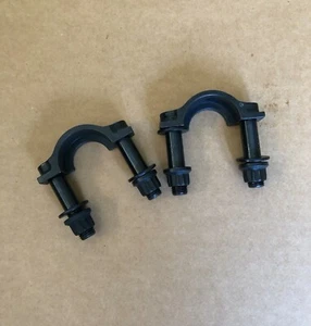 FORD 9" Inch Heavy Duty Steel 1350 U-Joint Race Straps - Picture 1 of 3
