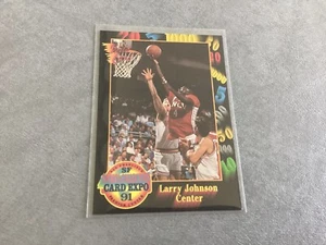 1991 Larry Johnson Wild Card Sports Collectors Card Expo Promo Card - Picture 1 of 3