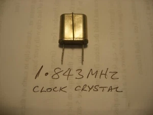 2 x HC6U Quartz Crystal Radio Transmitter Oscillator (1.843 / 5.381 MHz) - Picture 1 of 1