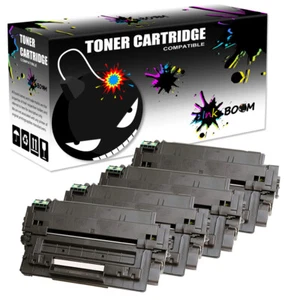 4 Black Toner Cartridges replace for HP Q7551A 51A LaserJet MFP M3035 P3005DN - Picture 1 of 1