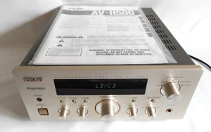TEAC AV-H500 Ricevitore Home Cinema Amplificatore Stereo 80W SERIE DI RIFERIMENTO. - Foto 1 di 9