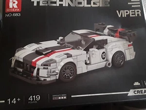 Building Blocks MOC 683 Speed Supercar Viper Racer Car Toys - Picture 1 of 6