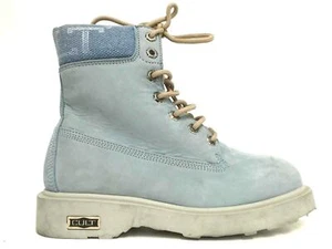 SCARPE ANFIBIO SCARPONI DONNA CULT CLB40460D92 F0D20 BOLT PELLE ORIGINALE AI NEW - Picture 1 of 1