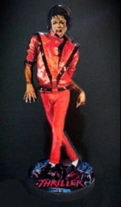 FIGURA MADERA IV MICHAEL JACKSON "Thriller" 20 cm MDF (Tablero de Fibras de Densidad Media) - Imagen 1 de 1