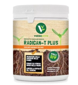 RADICANTE NATURALE BIO PER TALEE PIANTE FIORI Radicant-t Plus VERDEVIVO 100 GR - Foto 1 di 2