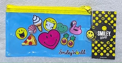 Smiley World - Federmäppchen - mit Wasser gefüllt - blau - nagelneu