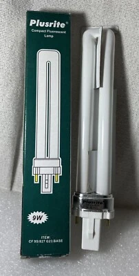 PlusRite Compact Fluorescent Lamp CF9S/827  G23 Base - New in Box - Image 1 of 2