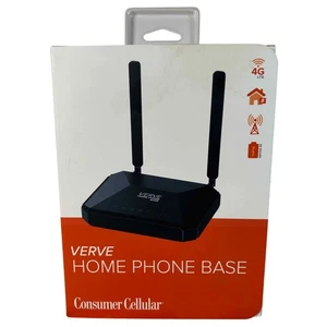 Consumer Cellular Verve Home Phone Base SD3000 4G LTE WiFi Router NEW - Picture 1 of 8
