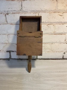 Antique Wooden Ballot Box Odd Fellows Voting Box Marbles - Picture 1 of 14