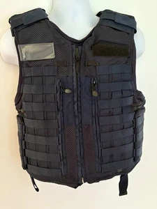 Tactical Vest SAFARILAND IOEV Gen III Mesh Front Open Armor Carrier S Navy Mole - Picture 1 of 18