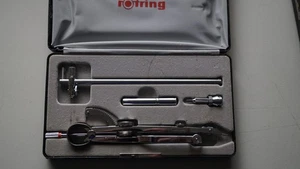 Präzisionszirkel-Set Reisszeug rOtring 4-teilig hochglanzverchromt N° 354 - Bild 1 von 3