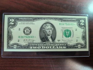 2017 A NEW YORK ** STAR **$2 Notes  UNCIR From. BEP PACK With Holder (Dw-2-033) - Picture 1 of 3