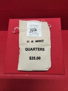 2002 D " Louisiana " ungeöffnete 25 $ State Quarter Tasche aus US Mint Stempelglanz!! - Bild 1 von 4
