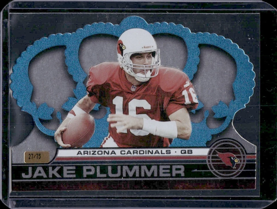 Jake Plummer 2001 Pacific Crown Royale Platinum Blue /75 - Image 1 of 2