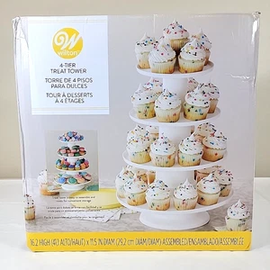 Torre de Postres Apilable Wilton 4 Niveles 307-856 Nueva En Caja - Imagen 1 de 5