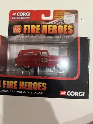 Fire Heroes Corgi Showcase Collection 1953 Pontiac Van Newark F.D.  - Image 1 of 4