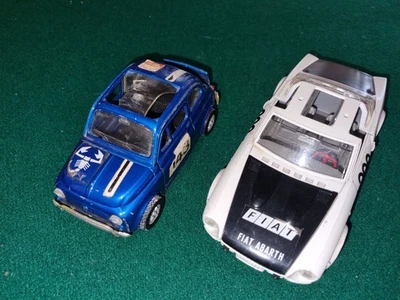 Lotto ABARTH  Fiat 124 Abarth bburago 1/24 e 595 S599 politoys 1/25 - Immagine 1 di 4