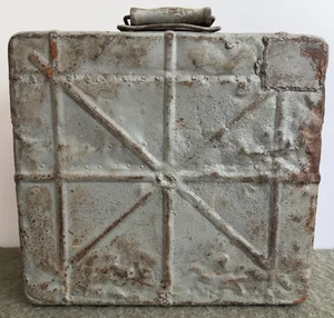 WW2 German Ammo Box for 3.7cm FLAK Rounds • Original Metal Case • LUFTWAFFE - Picture 1 of 23