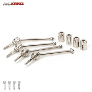 Front Rear CVD Drive Shaft Hardness Enhanced For RC 1-10 Traxxas Maxx Upgrades - Picture 1 of 7