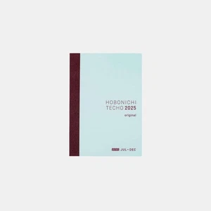 Hobonichi Techo 2025 Original Avec Planer A6 Täglich Juli-Dez Montag Start Neu - Bild 1 von 4