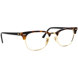 Ray-Ban Eyeglasses RB 5154 5494 Marble Brown Havana/Gold Square Frame 51[]21 145 - Picture 1 of 6