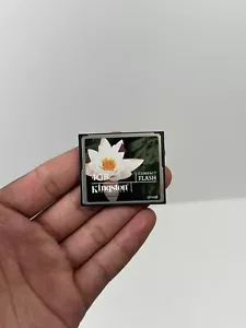 Kingston 4GB CF/4GB CF Compact Flash Camera Memory Card - Picture 1 of 2