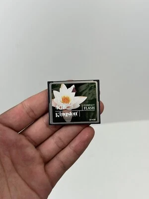 Kingston 4GB CF/4GB CF Compact Flash Camera Memory Card - Image 1 of 2