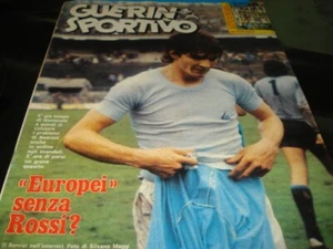 GUERIN SPORTIVO NR 15 1980 WITH POSTER INTER SCUDETTO FILM CHAMPIONSHIP PRESENT - Picture 1 of 1