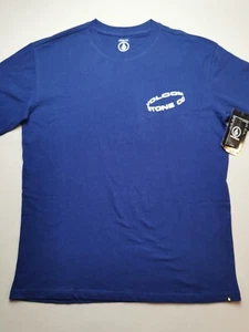 VOLCOM STONE Mens UK S True To This Short Sleeve T-Shirt (BNWT) Loose Fit Cotton - Picture 1 of 14