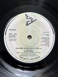 Screams Imagine Me Without You 7inch Vinyl - Picture 1 of 4